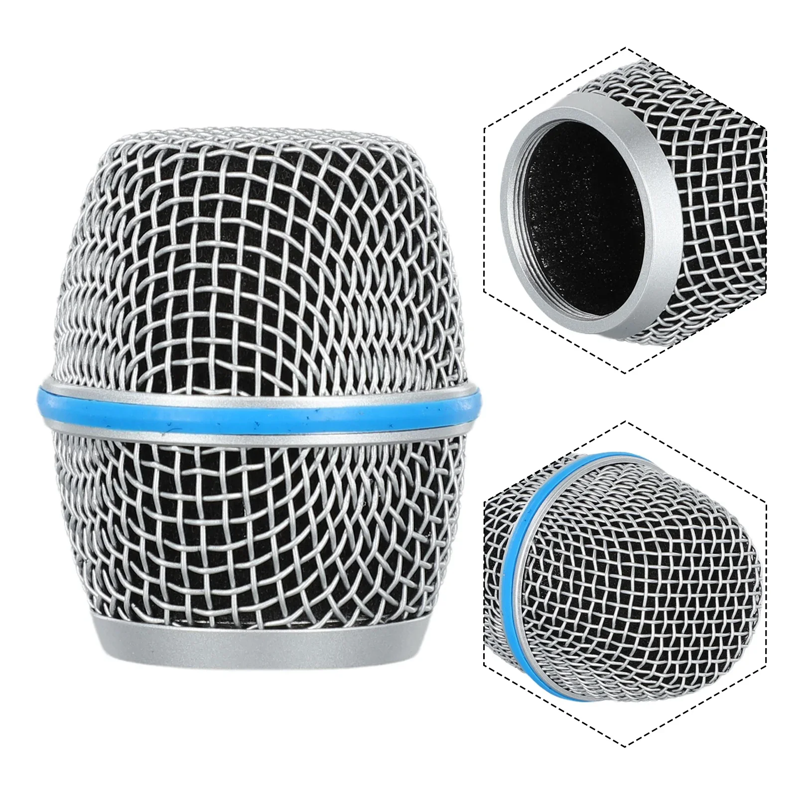 1 Pc Microphone Mesh Head Meta - Shure Mic Mv7 review and price